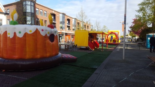 Springkussen Taartkussen